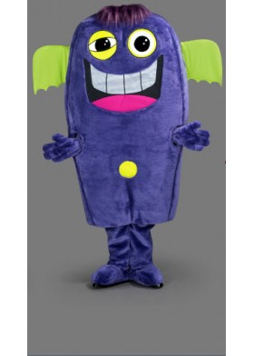 Purple Monster Mascot Costume
